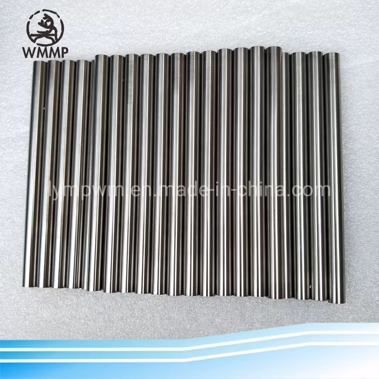 Barre di niobio puro lucido e brillante al 99,95%.